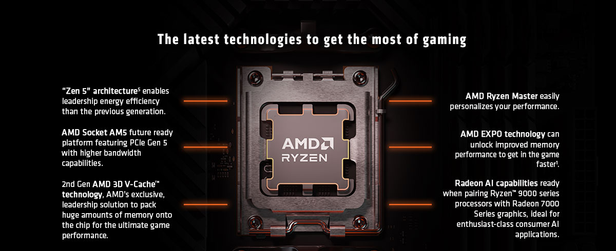 ABS Eurus Ruby Gaming PC - Ryzen 7 9800X3D - GeForce RTX